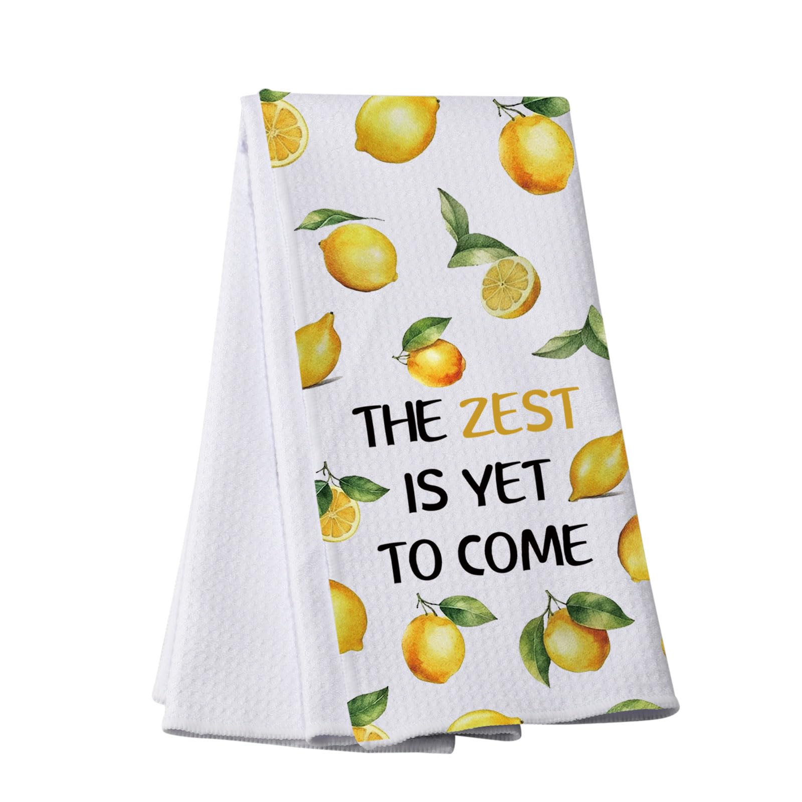 Toalla de cocina de diseño limonada y decoración temática de limón