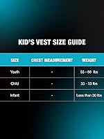 Vista 6 de HyperLite Elite - Chaleco salvavidas para niños, aprobado por la Guardia Costera de Estados Unidos, ideal para cualquier actividad deportiva