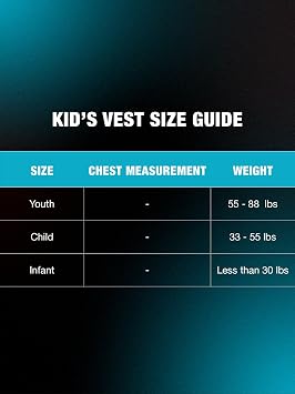 HyperLite Elite Infant/Toddler, Child & Youth Life Jackets USCG Approved for Boating, Water Sports & Swimming