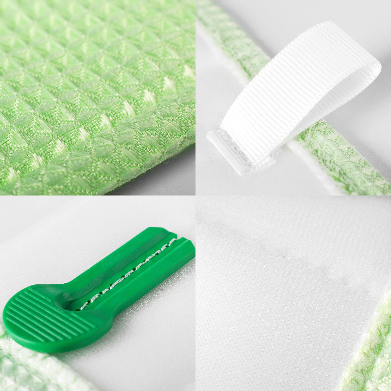 Panni In Microfibra Per Folletto SP600/SP600S - Confezione Da 4 Pezzi - Lavabili E Riutilizzabili