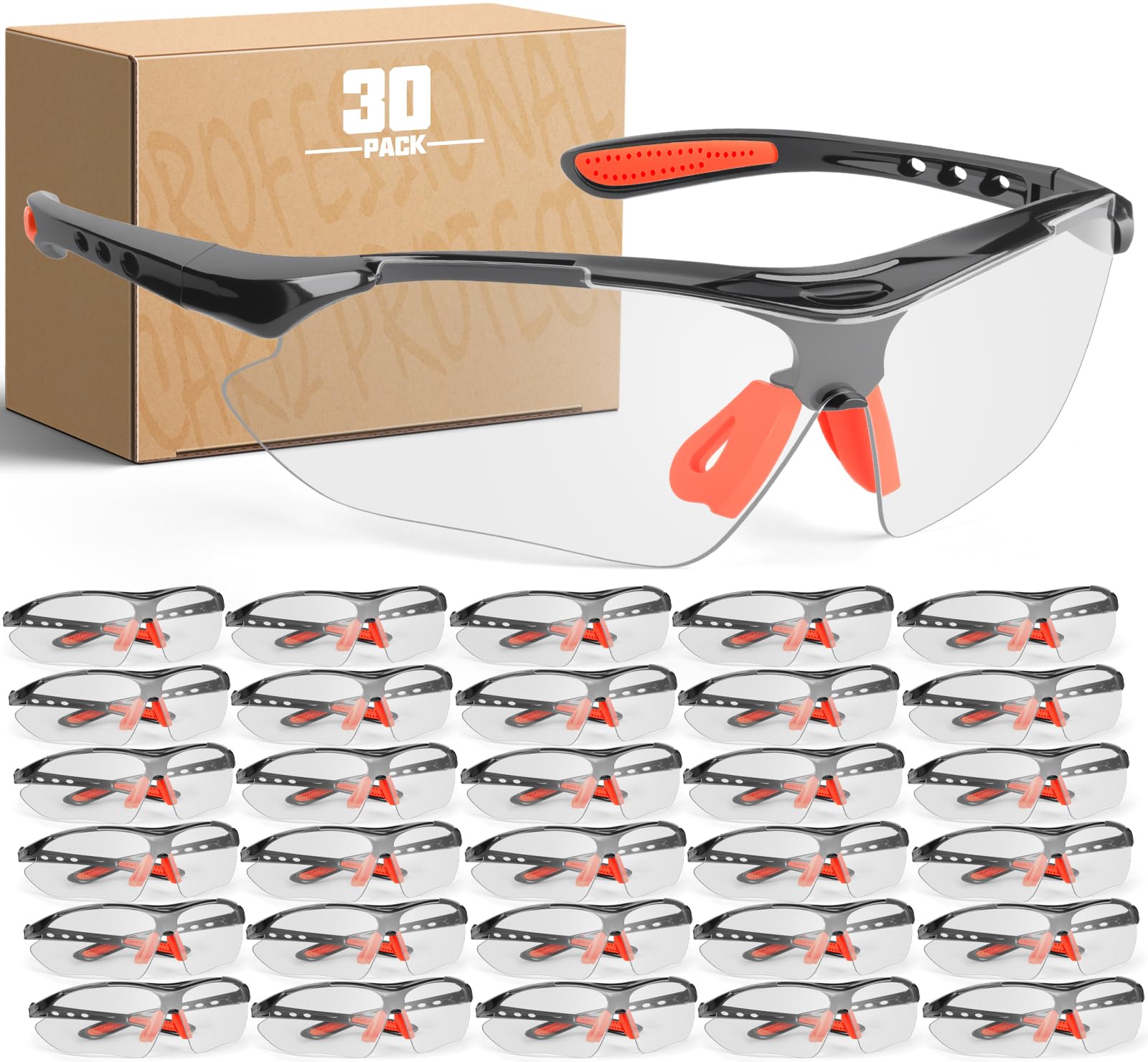 OXG Safety Glasses - Bulk Pack -11
