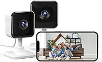 GNCC 2K Indoor Security Camera, 2 Packs Cameras for Home Security Wi-Fi Cameras, Motion/Sound Detection, Night Vision, 2-Way Audio, Real-Time Alert, Cloud & SD Card Storage, 2.4G WiFi Only