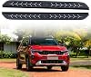 2 Piezas Estribos de Aluminio para KIA Sonet 2020-2026 Barras Laterales Fijas con Soportes (47) 1