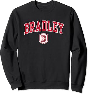 Bradley Braves Varsity Logo Officially Licensed Sweatshirt