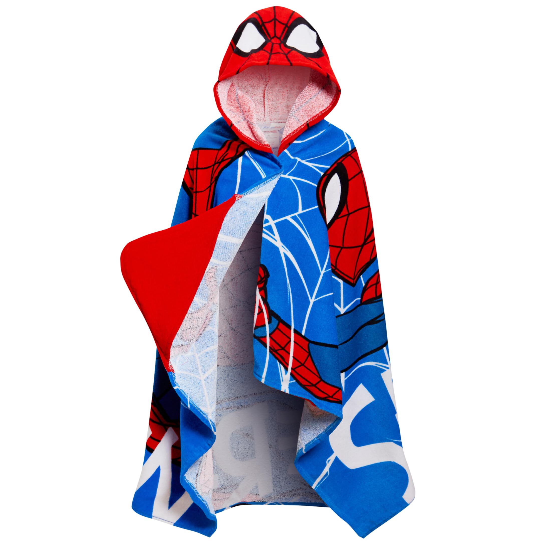 Spider-Man Ręcznik z kapturem 100% bawełna odzież Avengers ponczo dla dzieci ręcznik plażowy do pływania owinąć chłopcy sukienka do przewijania