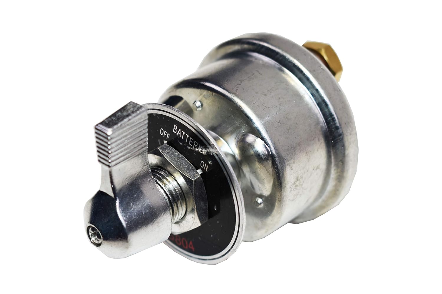 A-Team Performance High Current Master Battery Disconnect Switch with Face Plate, Single Power Cut Off, 1000 Amps Intermittent or Switch Rated for 180A Continuous Duty : Automotive