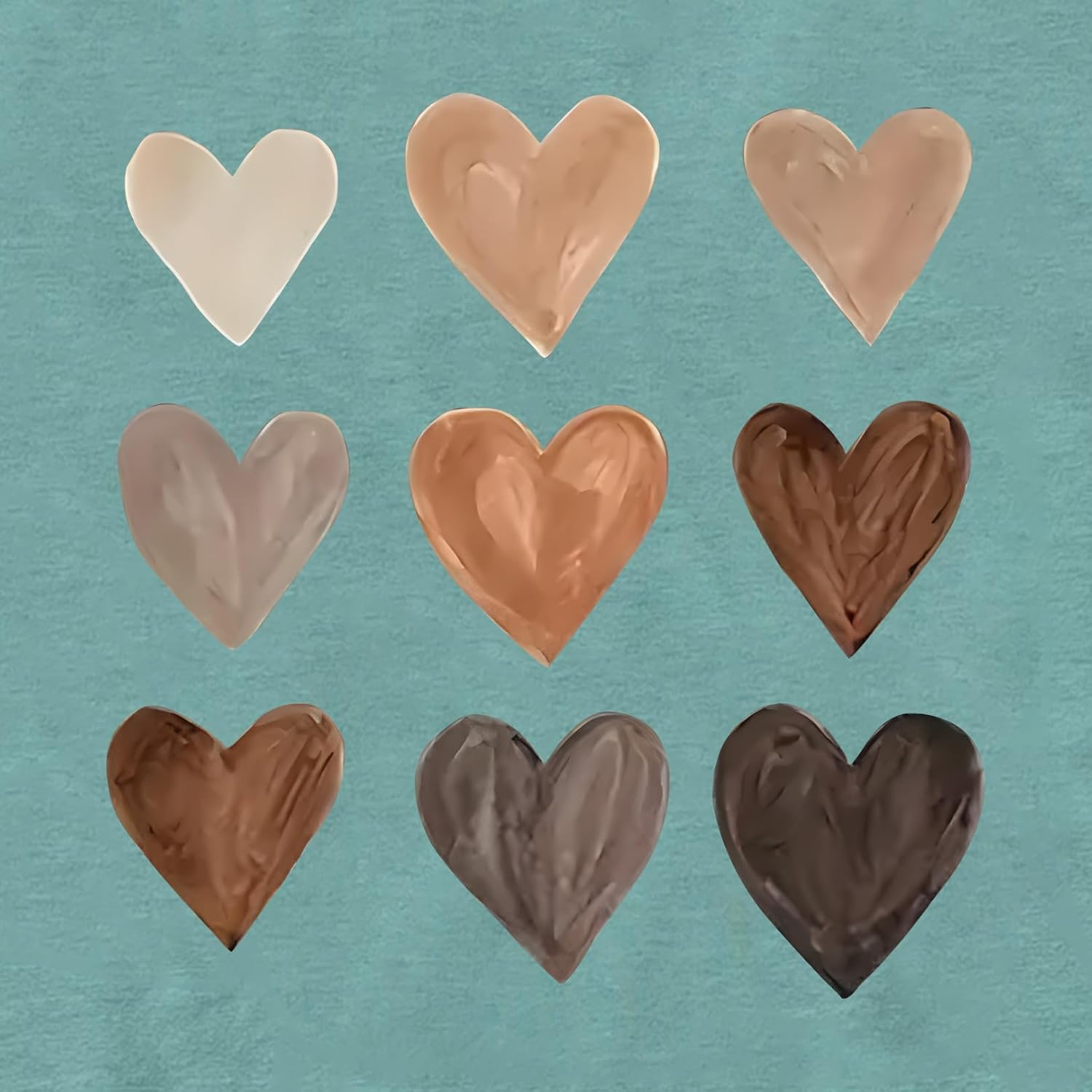 LOOKFACE Women Cute Tops Heart Graphic Tees - Image 3