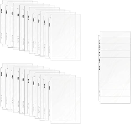 BCW Pro Comic Page (caja de 25 unidades)  Funda protectora de cómics sin PVC sin ácido con compatibilidad con bolsas y tableros, compatible con