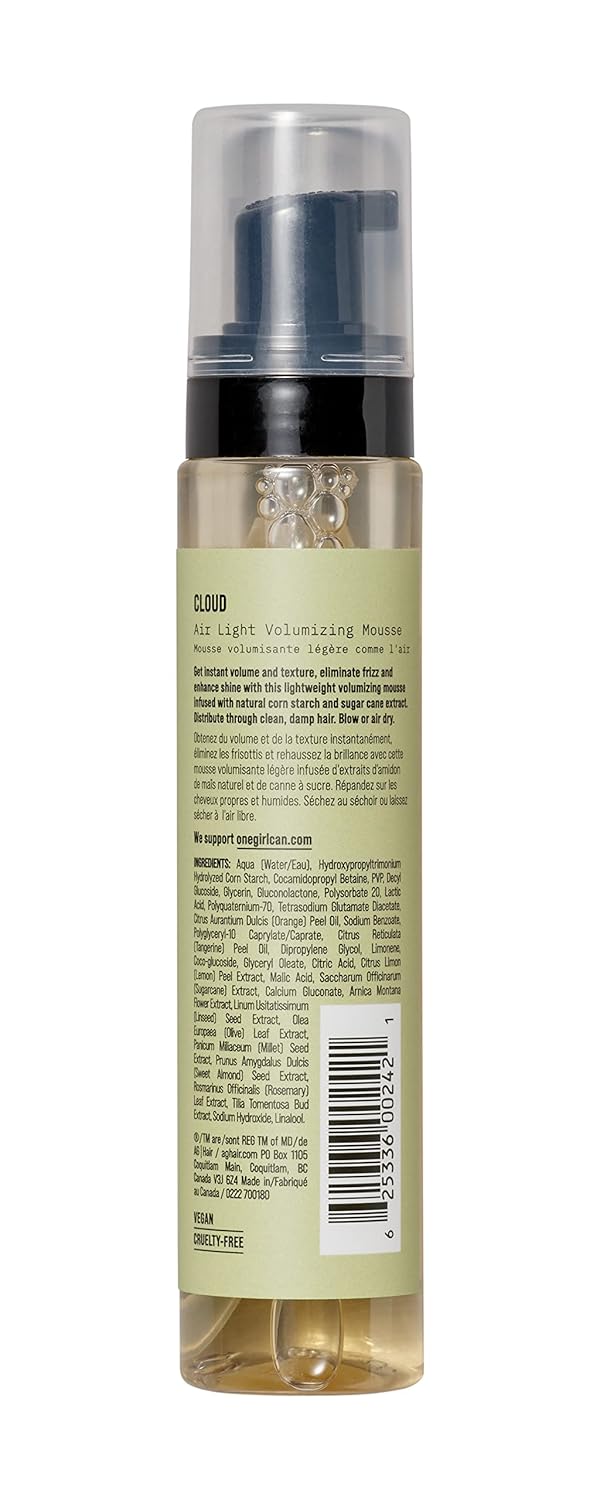 AG Care Natural Cloud Airlight Volumizing Mousse - Image 2