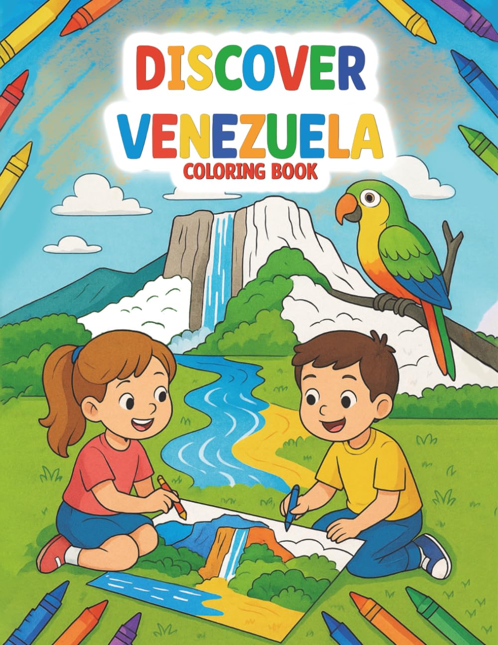 Discover Venezuela: Coloring Book