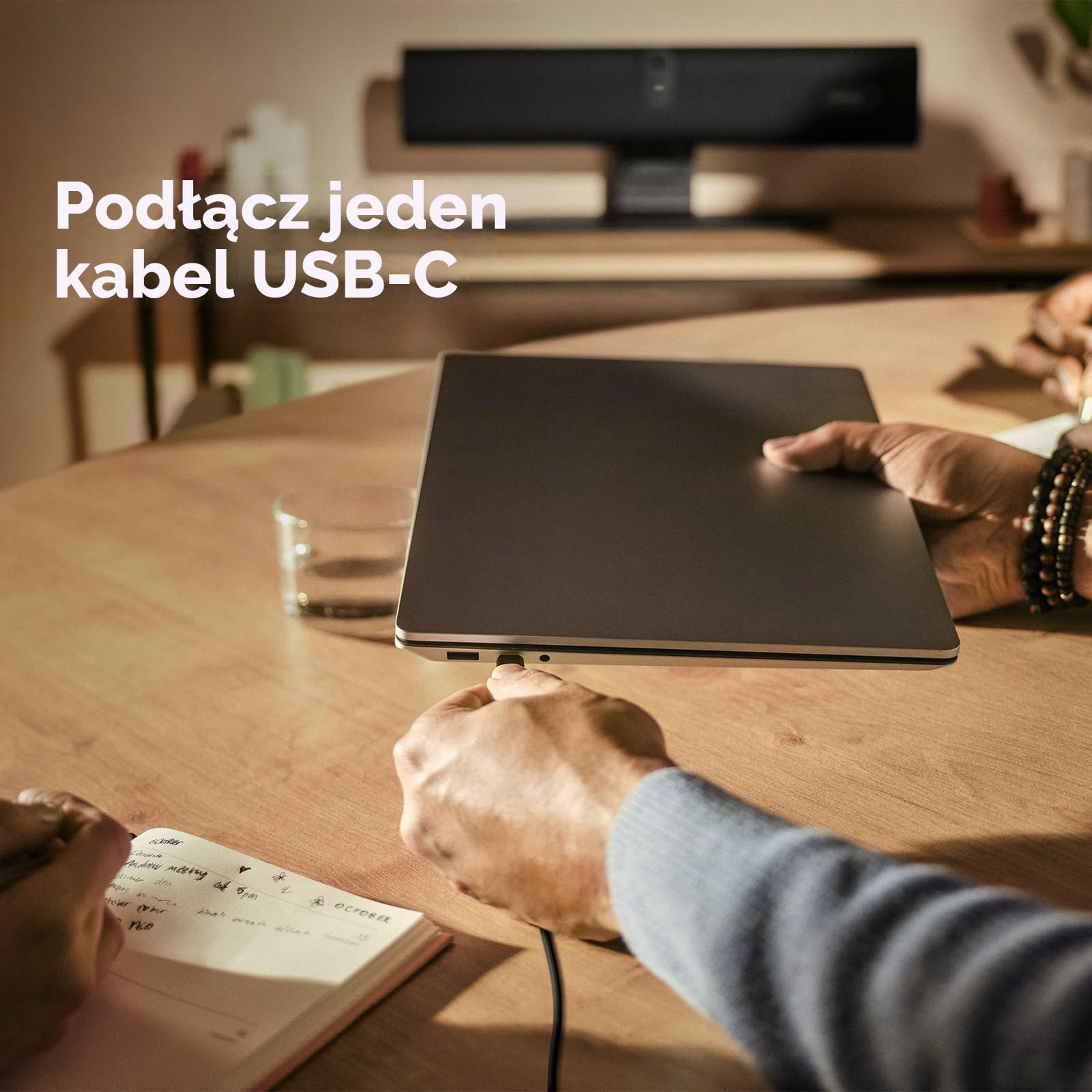 Jabra PanaCast U30 wideobar USB BYOD do małych sal konferencyjnych