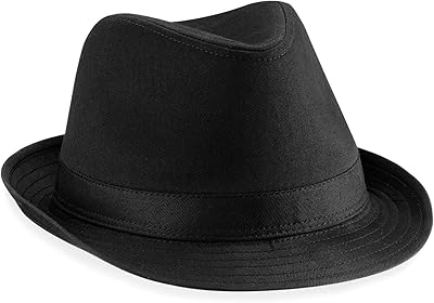 Beechfield Fedora Black l/XL