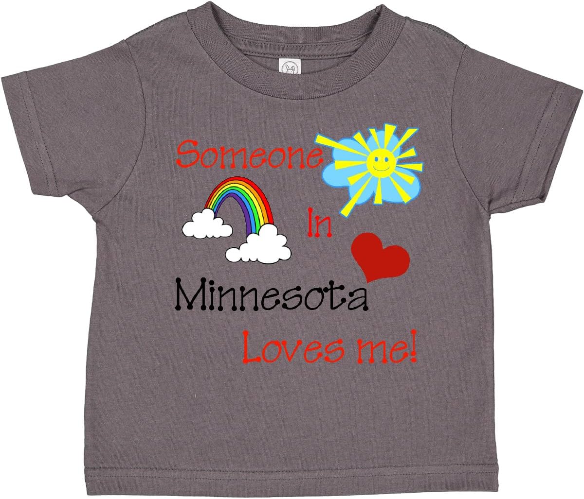 inktastic Someone in Minnesota Loves Me Toddler T-Shirt