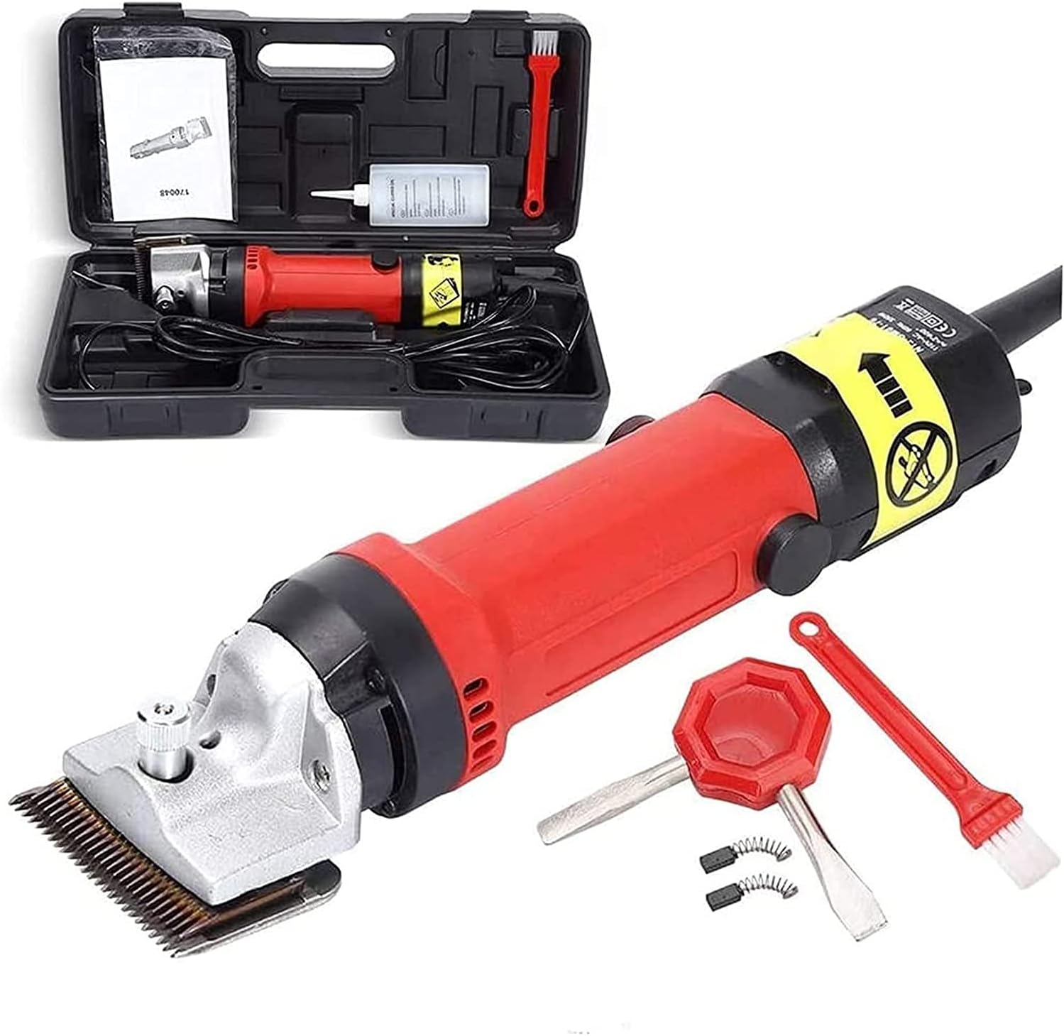 Horse Shears Clippers 690W Professional Animals Grooming Shears Haircut Trimmer 6 Adjustable