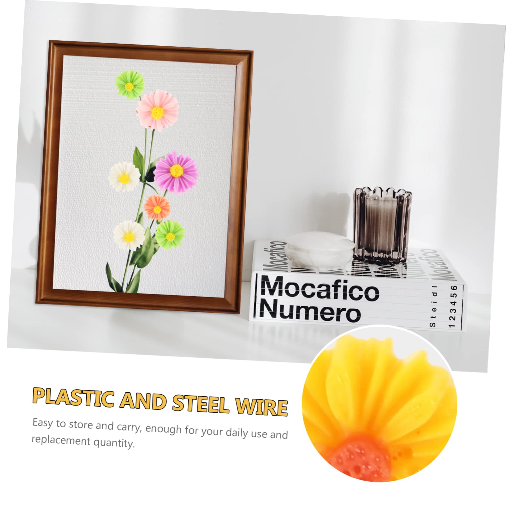 NUOBESTY 180stücke Bunte Daisy-pinnnadeln Aus Kreative Daumenstecker Für Korktafeln Vielseitige Push- Für Kunst Und Bastelprojekte Für Reisefotos Und Kartenmarkierungen