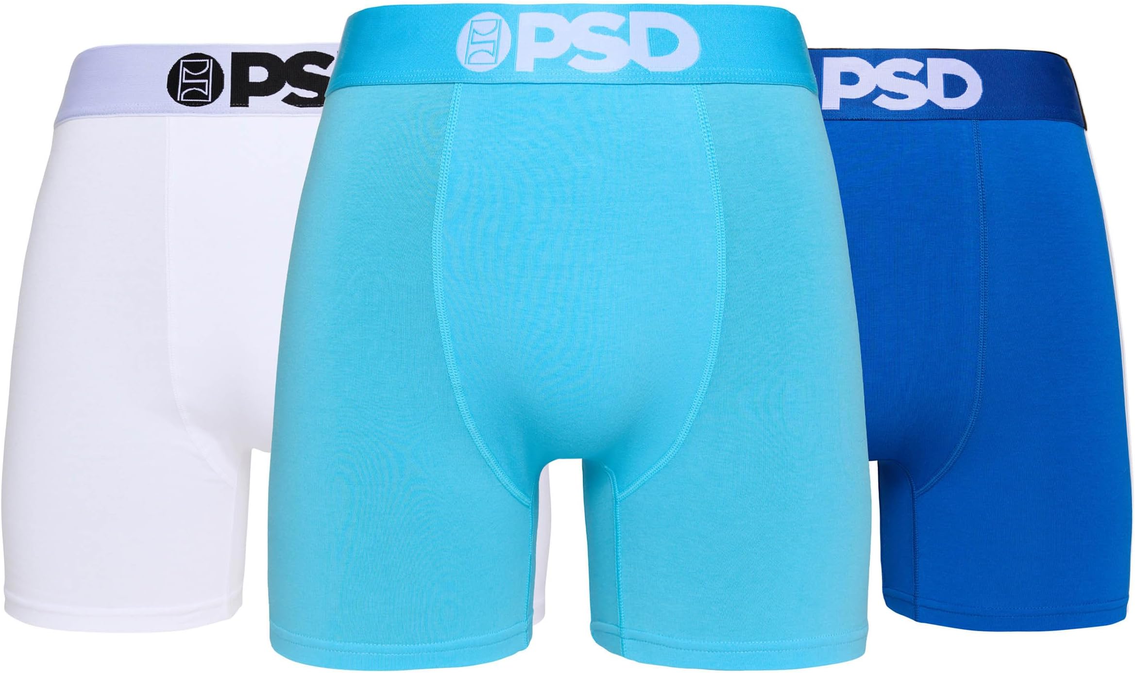 Underwear Mens Boxer Briefs - 3 & 6 Pack, Mid & Standard Length, Soft & Breathable Boxer Briefs for Men