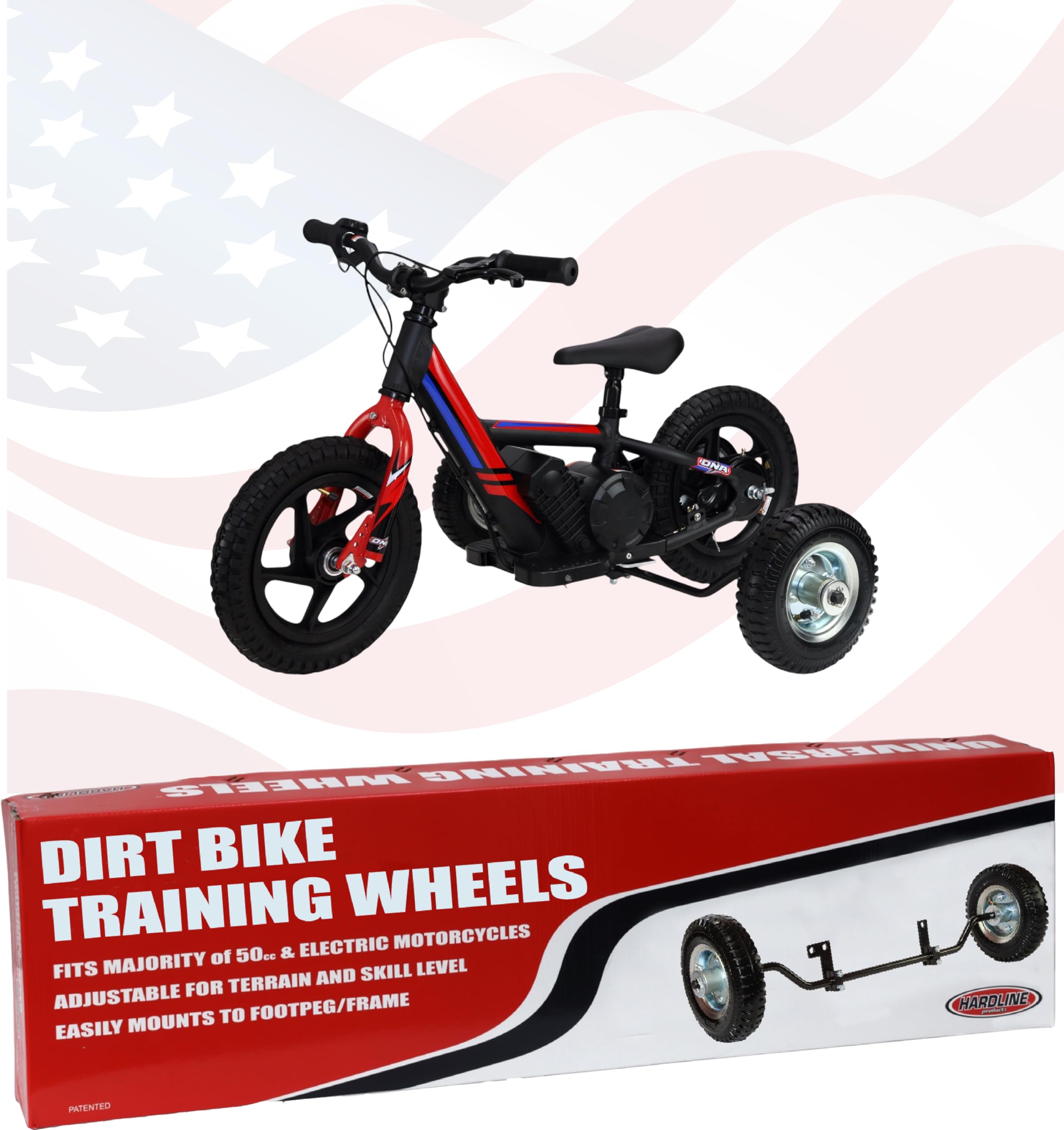 Hardline Products USA Wheels for Tots Training Wheels (DNA - OLALA - TUIBOKA)