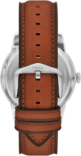 Miniatura 2 de Fossil Men's Townsman Automatic Stainless Steel and Leather Two-Hand Skeleton Watch