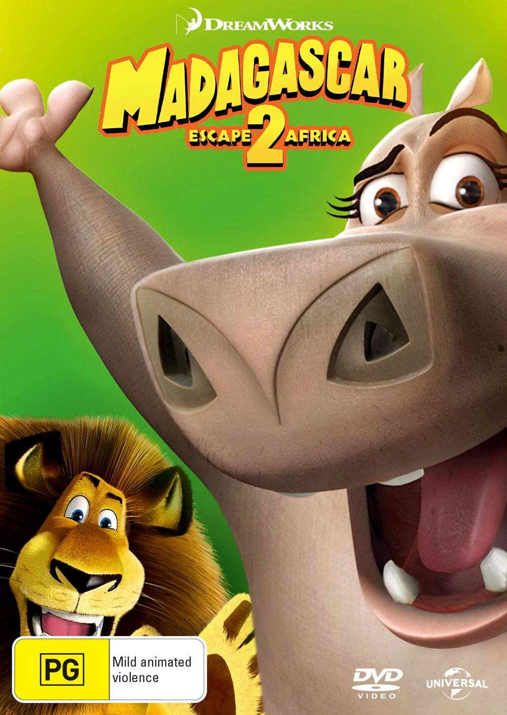 Madagascar Escape 2 Africa DVD Edizione Italia Australia original