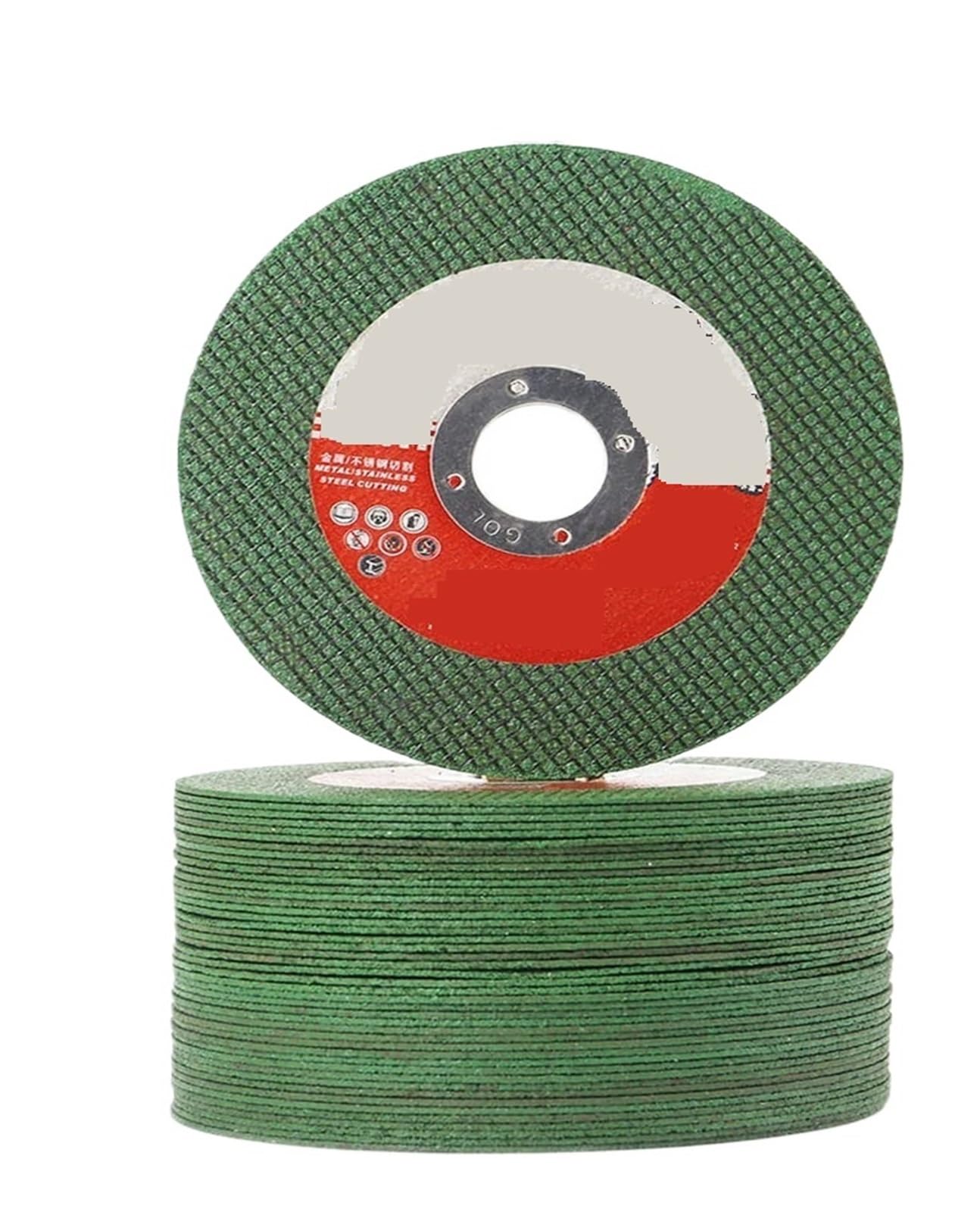 Disco de Corte Discos de Corte de Metal de 125 mm y 5 Pulgadas, de Acero Inoxidable, for Amoladora Angular, 2-60 Unidades(30Pcs)