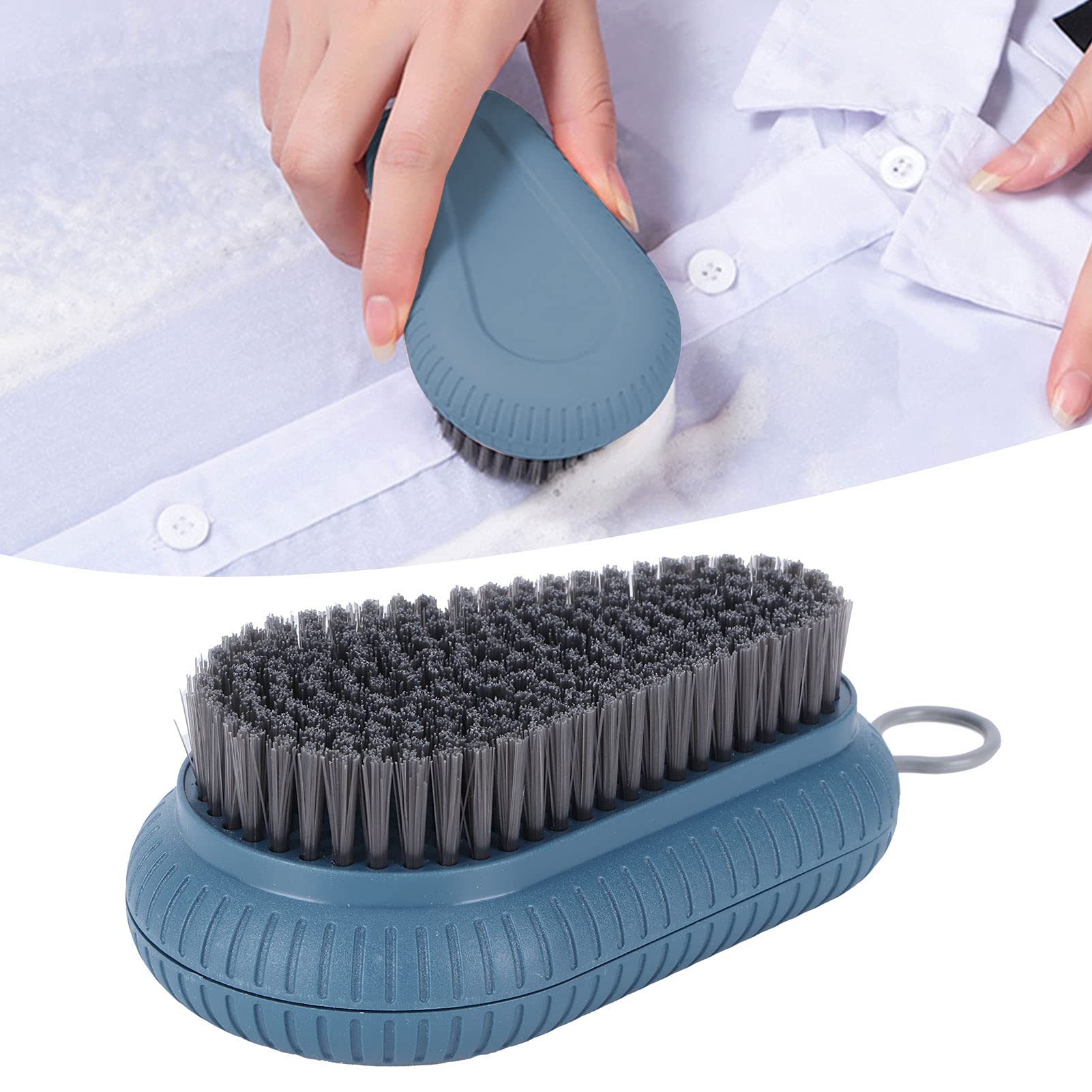 Cepillo Limpiador De Ducha, Cepillo De Limpieza De Cerdas Suaves, Depurador De Baño Para Limpiar Cepillo De Lavandería Para Manchas, Cepillo De Ropa, Cepillo Para Zapatos, Herramientas De Limpieza Del
