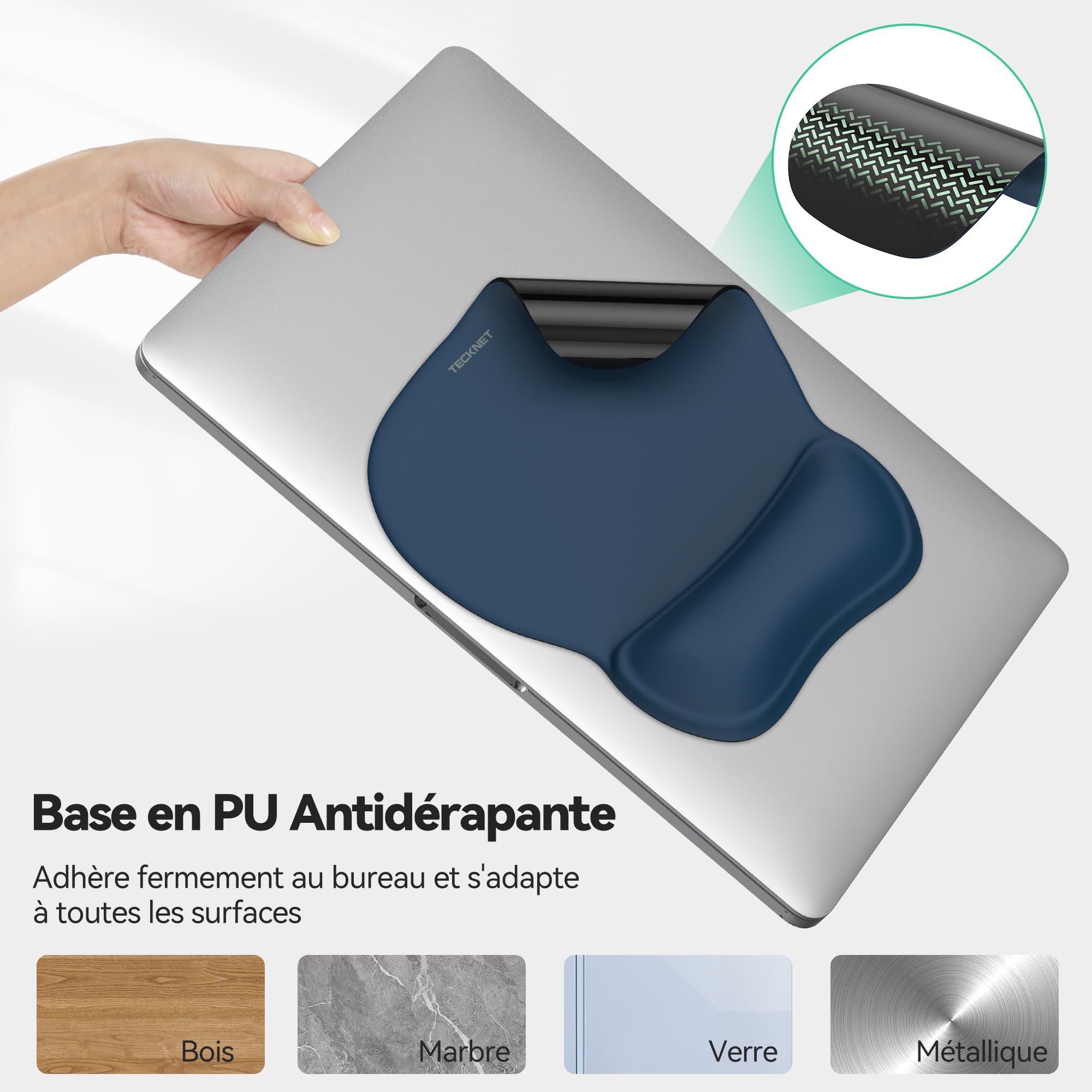 Tapis De Souris Avec Repose-poignet En Gel - CPC Informatique