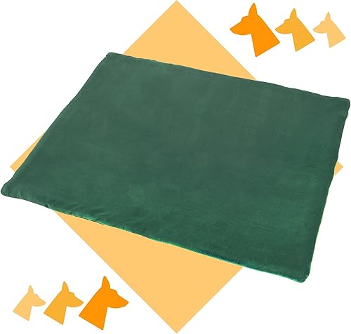 Miniatura 5 de Tapete para perros  17.7 x 23.6 pulgadas manta acolchada esponjosa para perro con aislamiento  Alfombrillas antideslizantes para perrera  Cama