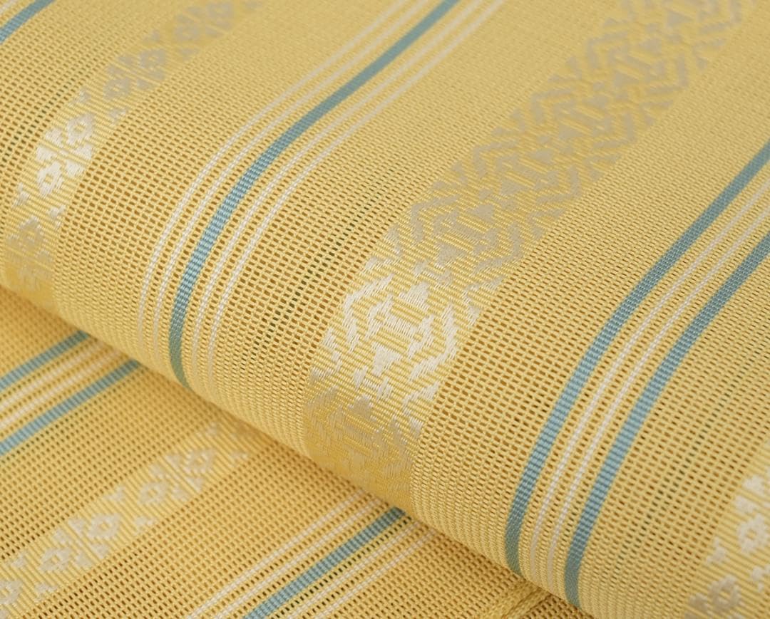 新品未仕立 夏物 博多帯 黒木織物 紗献上八寸名古屋帯 萌黄色五献上 仕立代込 Amazon.co.jp: 未仕立 夏物 博多帯 黒木織物 紗献上八寸名古屋帯