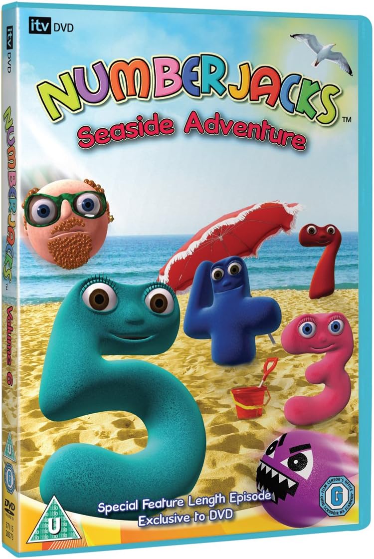 Numberjacks - Seaside Adventure [DVD]