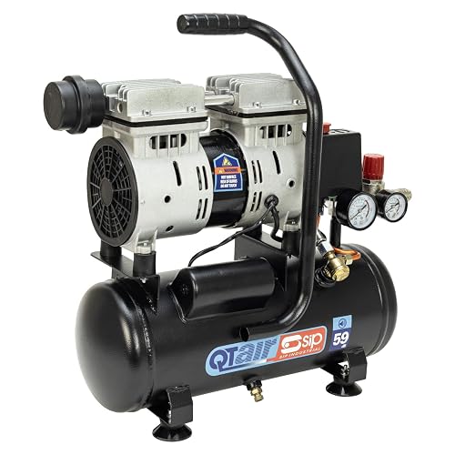 SIP QT Air Compressor Ultra Low Noise Oil-Free Direct Drive,