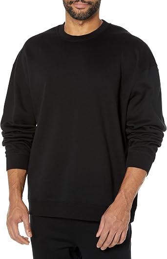 Amazon Essentials Men's Oversized-Fit Crewneck Sweatshirt (Available in Big & Tall)