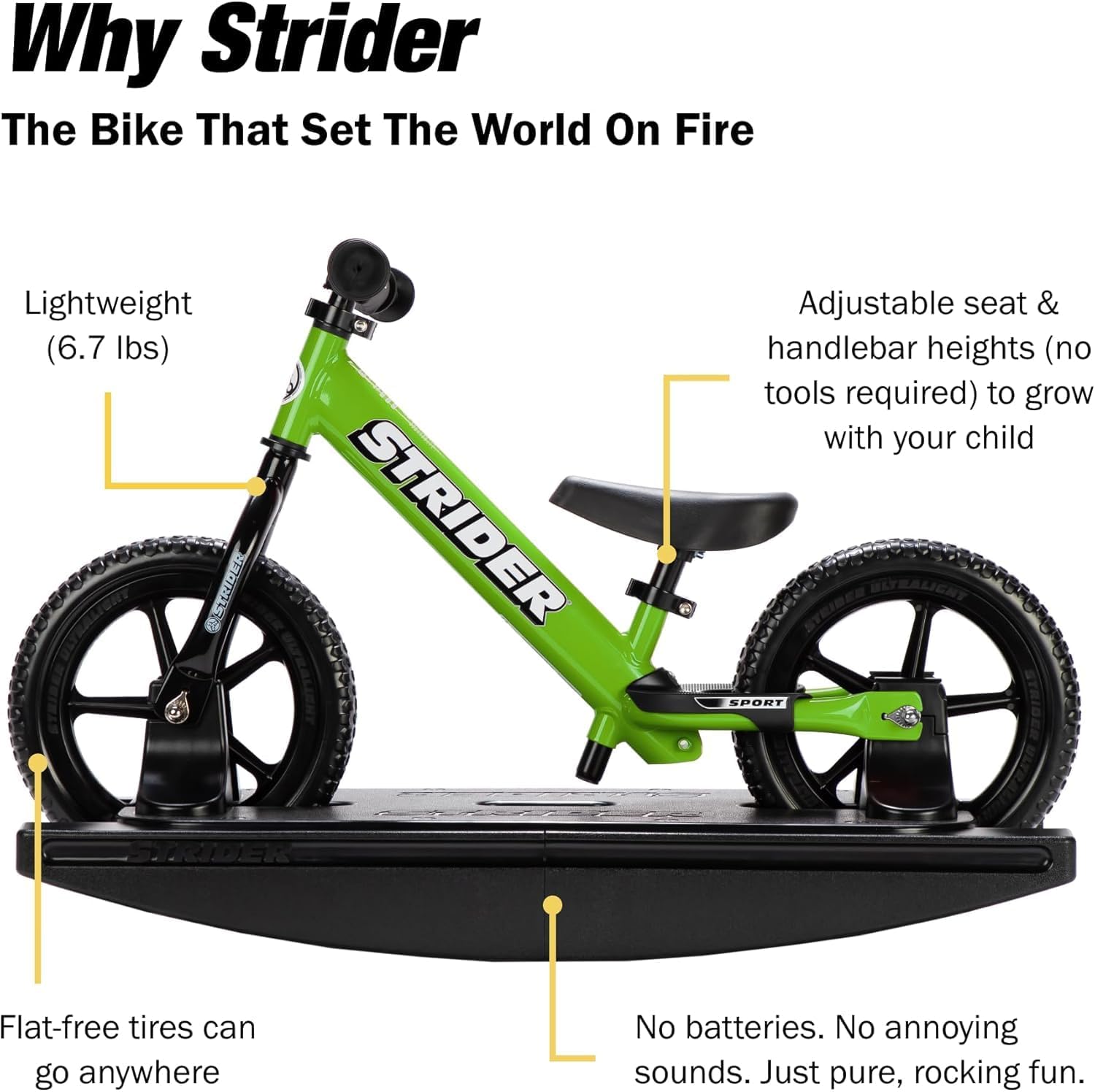 Amazon.co.jp: Strider 12スポーツベビーバンドルwithバランス