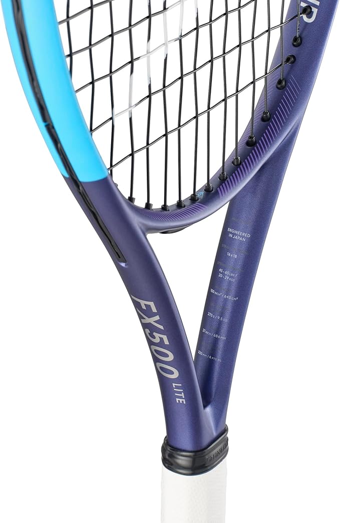 Raqueta de Tenis Dunlop FX500 LITE Azul/Negra miniatura 7
