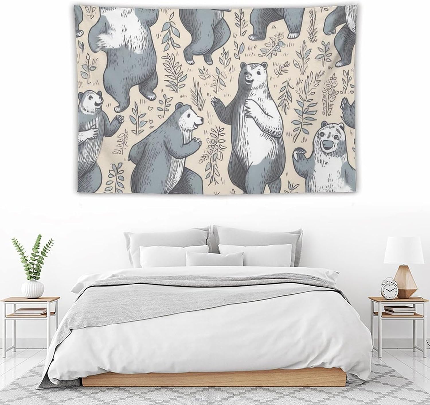 Tapestry Wide Wall Art Hanging Tapestries Lightweight Art Wall Blanket image 5