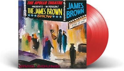 James Brown Live At The Apollo 1962 - Limited Red Colored Vinyl por James Brown, capa do álbum