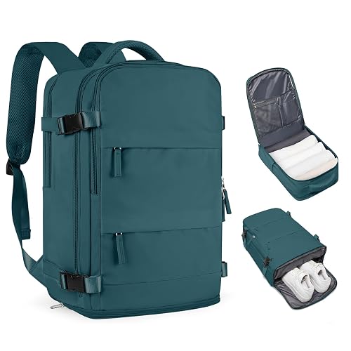 coofay Travel Backpack For Women Men Airline Approved Carry On Backpack Flight Approved Waterproof Sports Luggage Backpack Casual Daypack Small Hiking Backpack