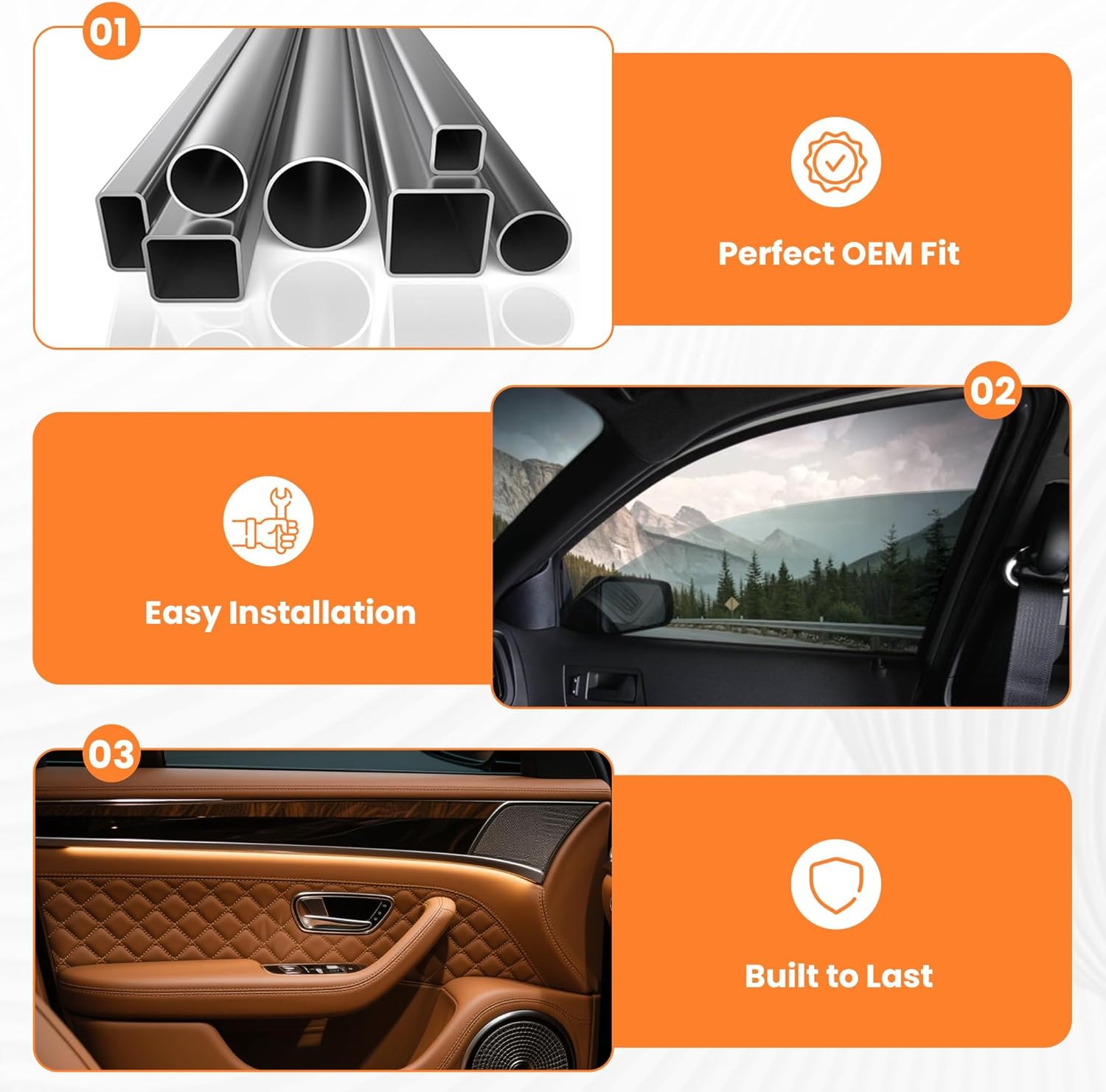 Power Window Regulator Motor Assembly Rear Right Fits Jeep Liberty 2002 2003 2004 2005 2006 2007