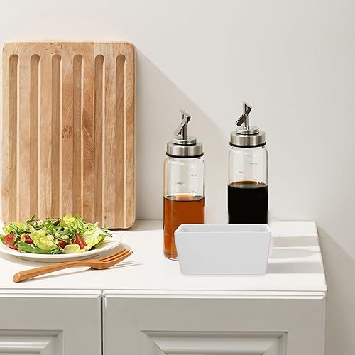 Miniatura 5 de DOITOOL Soporte de cerámica para bolsas de azúcar, 2 unidades, para café, azúcar, edulcorante, estación de café, organizador para bolsitas de té,