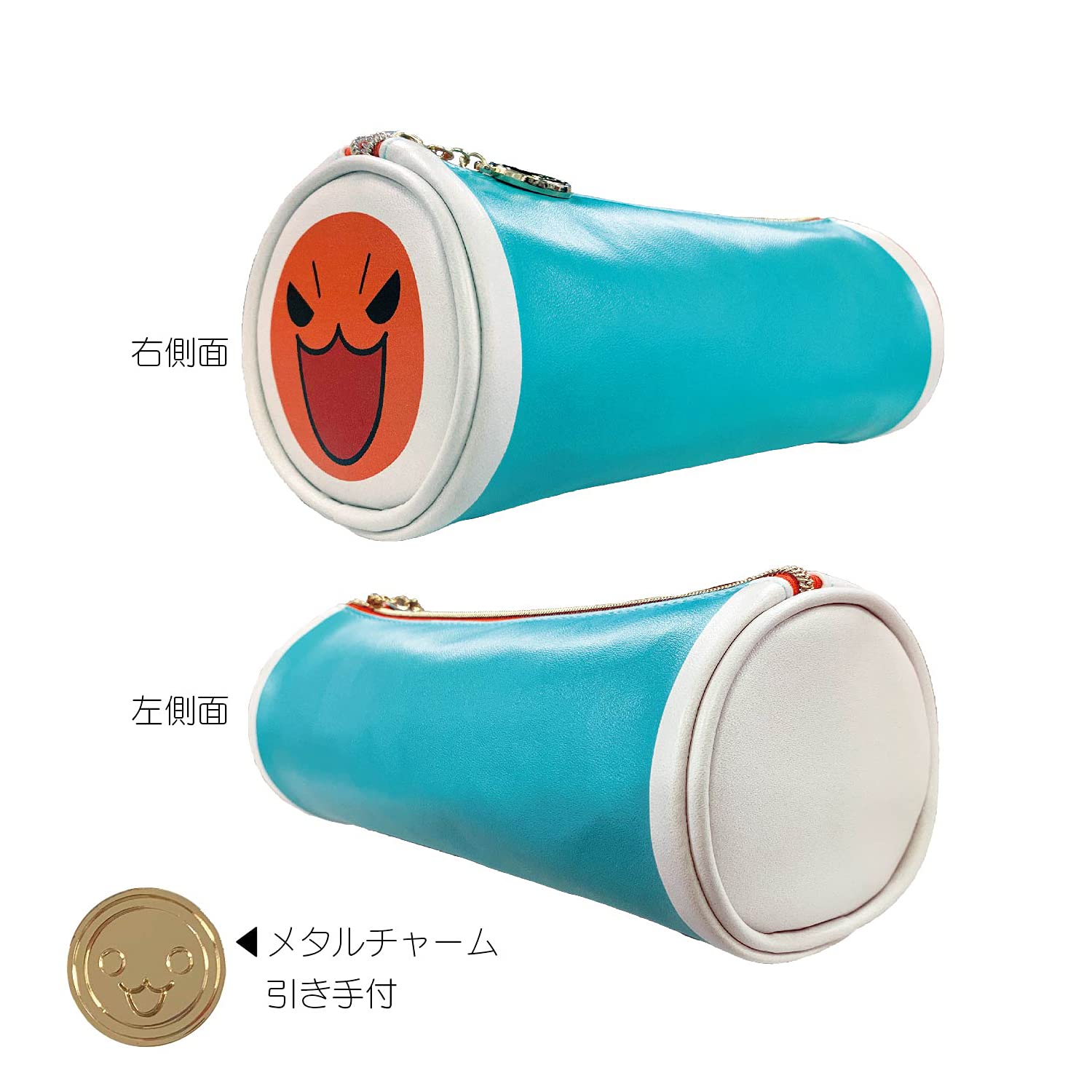 Amazon | 太鼓の達人筒形ポーチ どんちゃん | ドラム・打楽器 | おもちゃ