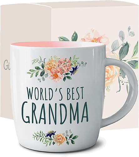Miniatura 2 de Triple Gifffted Ideas de regalos para la abuela de los nietos, taza de café y calcetines de nieto, nieta, cumpleaños de abuelo, Navidad, día de la