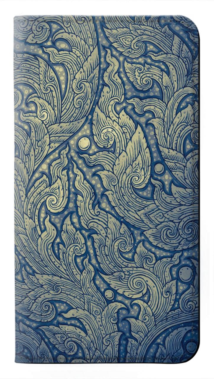 Housse Cuir Google Pixel 10 au Style Art Thaïlandais Élégant