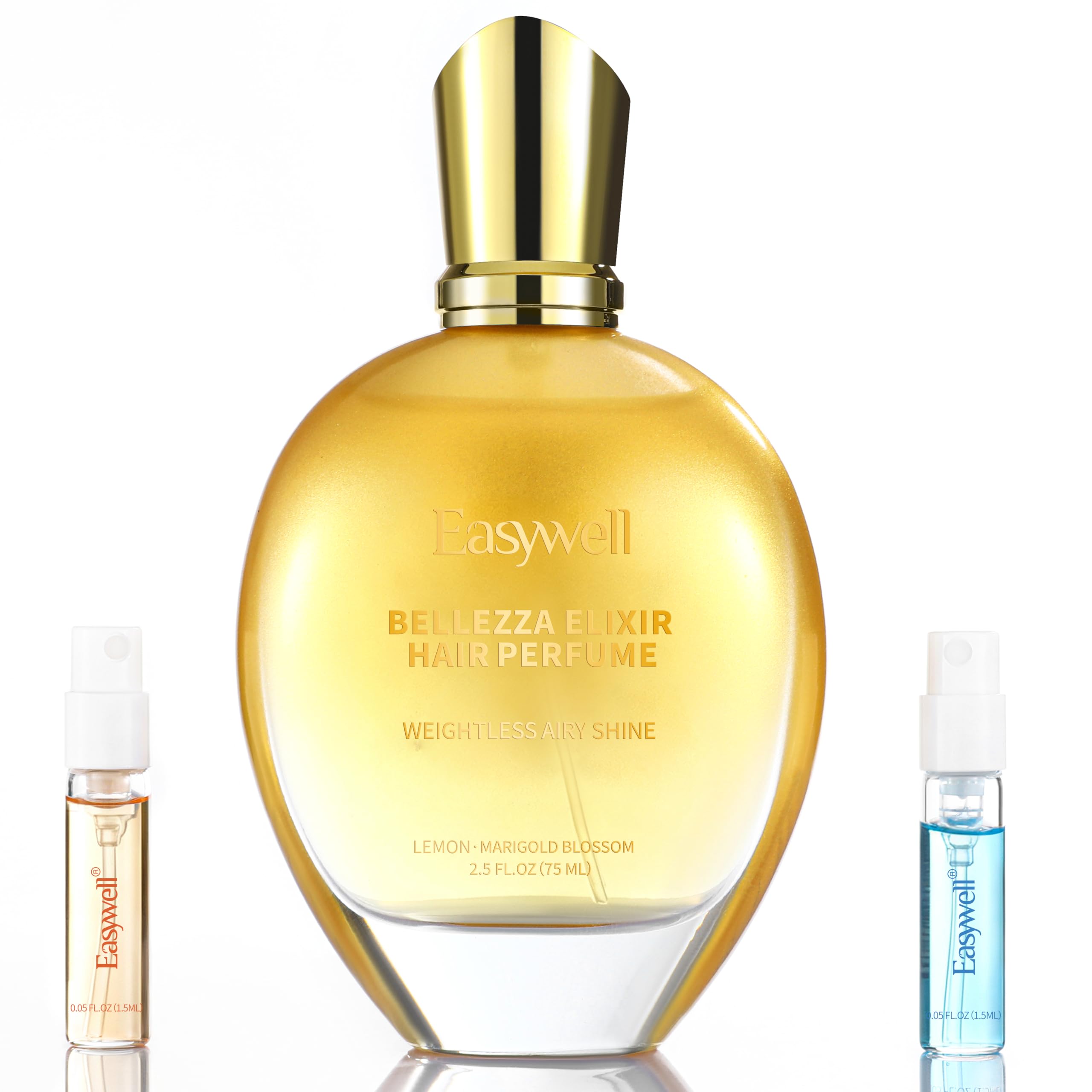 EASYWELL Hair Perfume for Women, Fruity Floral Hair Mist Spray, 75ml