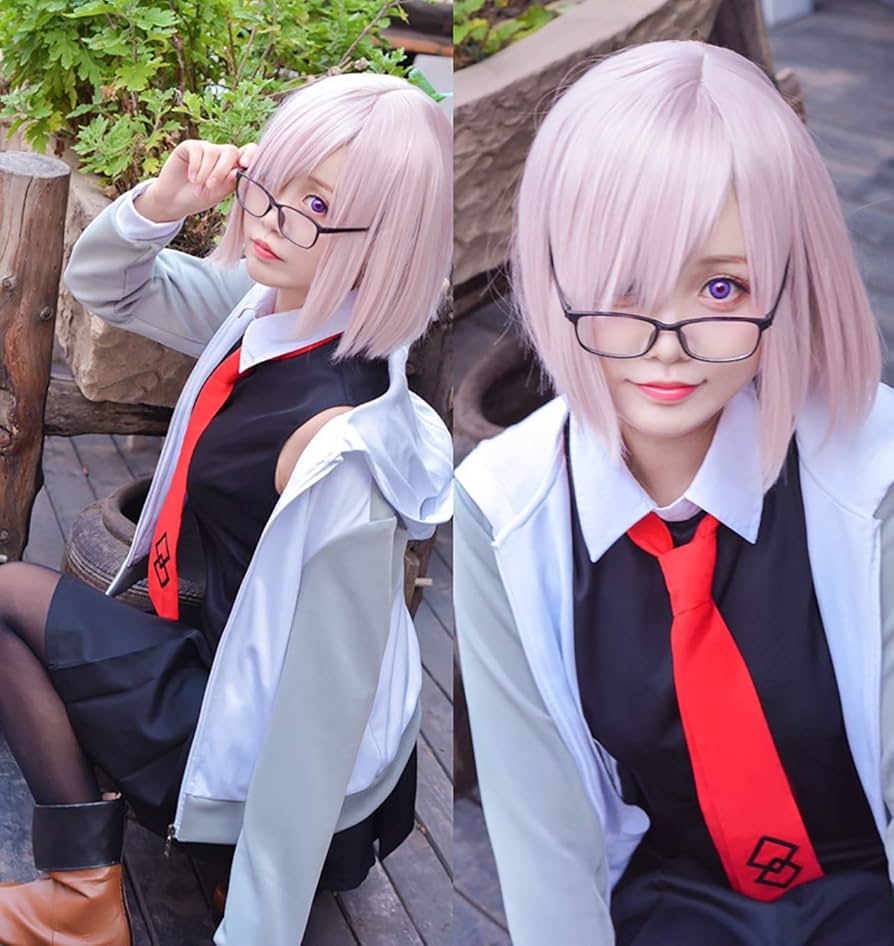 FGO マシュ　メイド服　ウィッグ付き　サイズM Amazon | UwowoCos Fate/Grand Order FGO fate マシュ カルデア