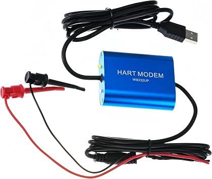 مودم USB Hart، جهاز إرسال بروتوكول WS232UP Hart مع مقاومة مدمجة للتيار المستمر والحلقة 24 فولت، مودم بروتوكول USB إلى Hart جهاز إرسال Hart مع 3 أوضاع تشغيل لجميع أجهزة Hart، علبة من سبائك الألومنيوم