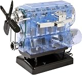 Machine Works 4-Cylinder Engine Kit - Build Your Own Combustion Model, 10+ - 6