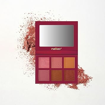 Maliao HD Blush Palette 6 Color Matte Touch