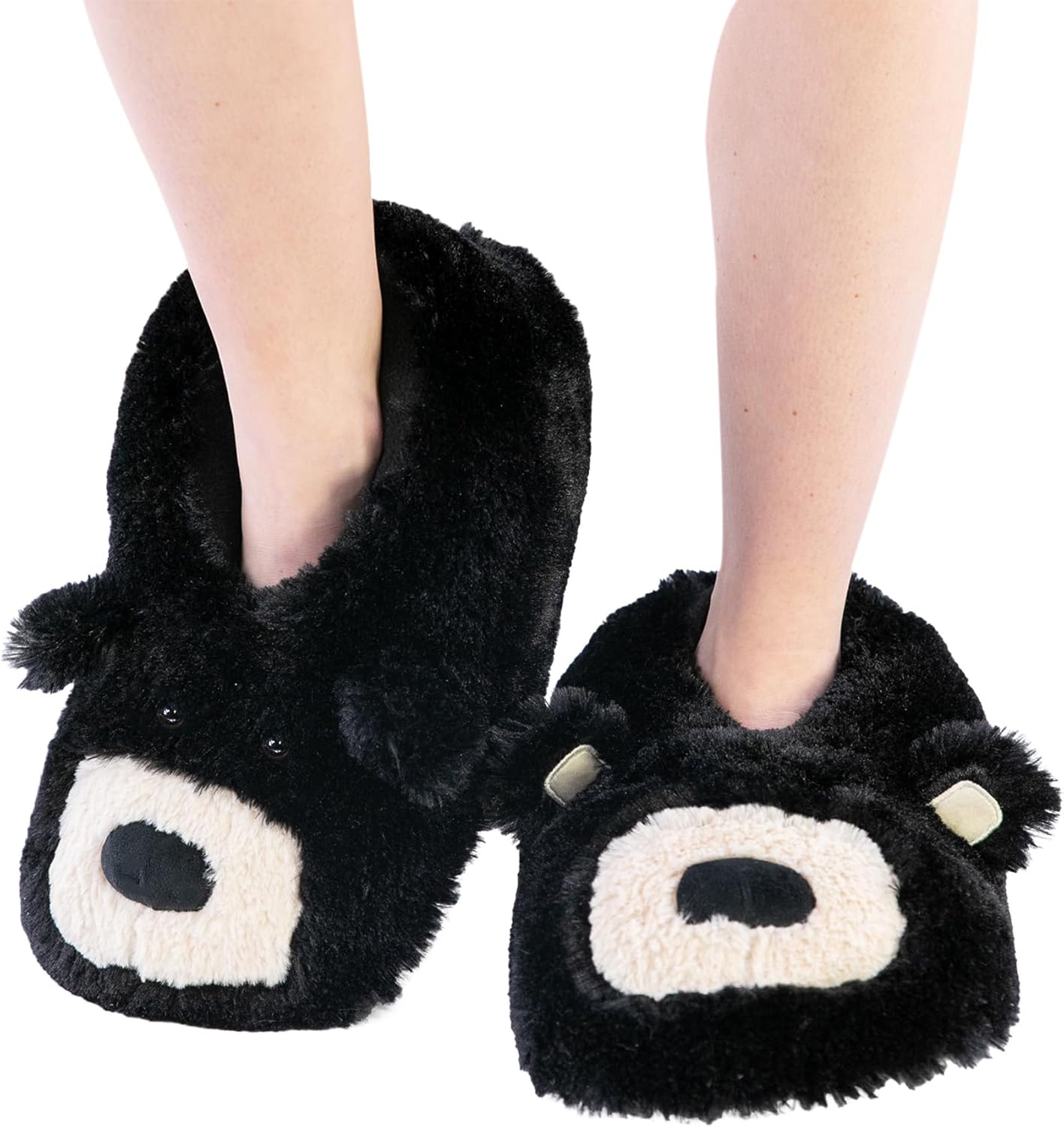Lazy One Animal Critter Slippers for Kids and Adults, Cute and Cozy Slippers - Image 2