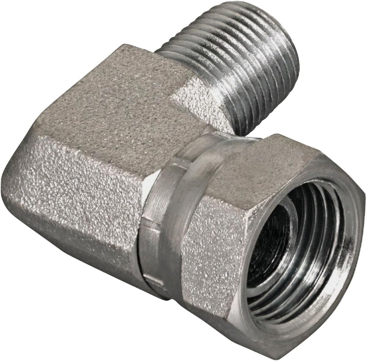 Apache Hose Belting3900517590 degrees Adapter-1/2MX1/2F SW HYD ADAPTER