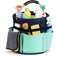 17L Cleaning Supply Caddy with Handle for Cleaning Supplies Organizer