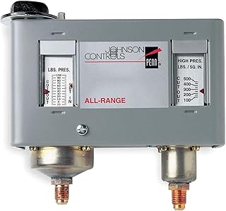 Johnson Controls P170LB-1C Dual Pressure Control, SPST